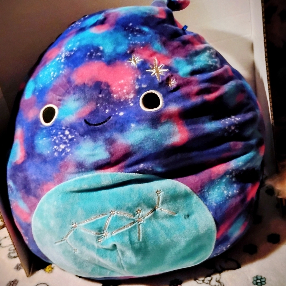 Squishmallows Galaxy Plush Bag - Blue and Purple